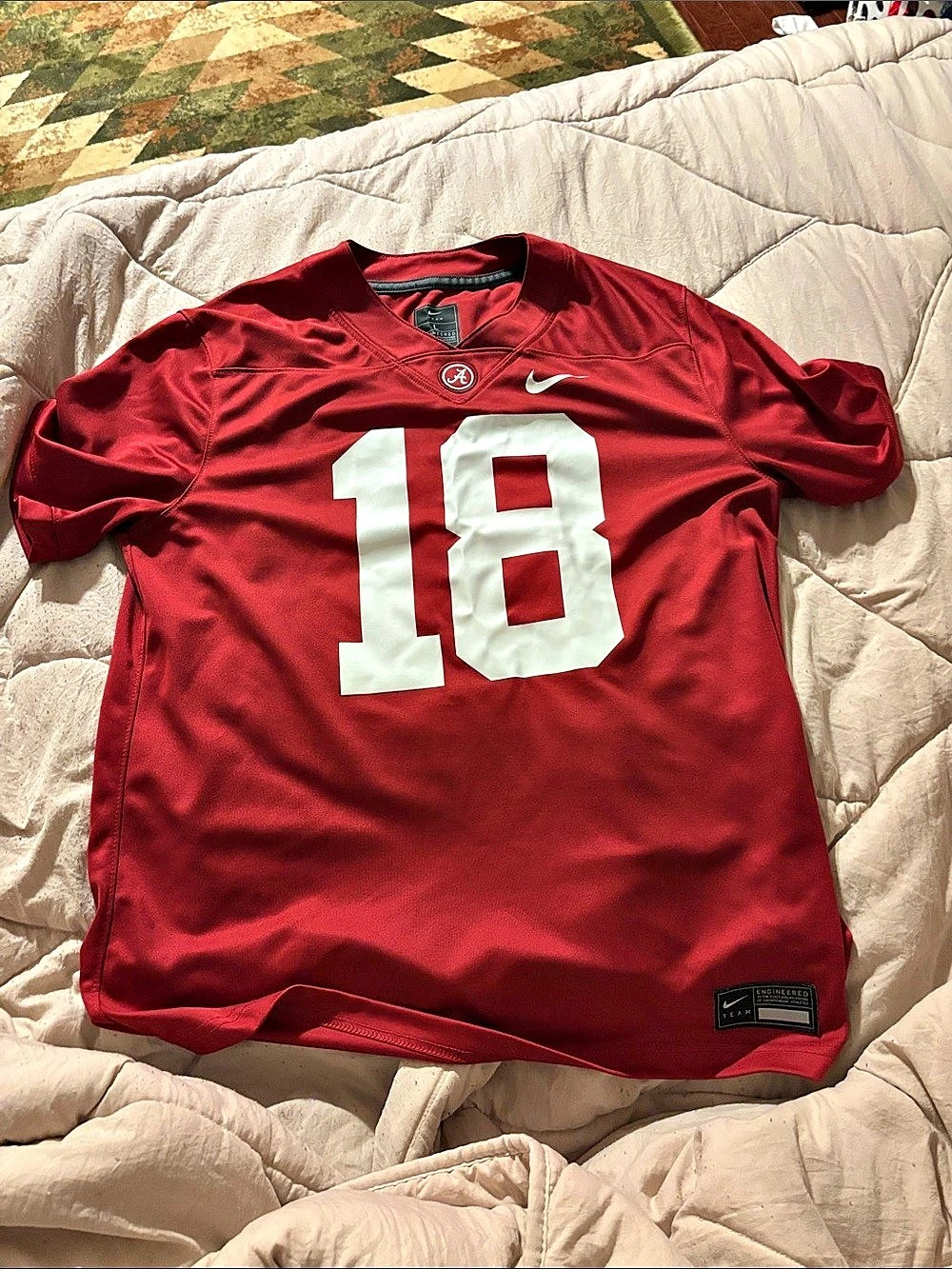 Nike Football Jersey Red & White